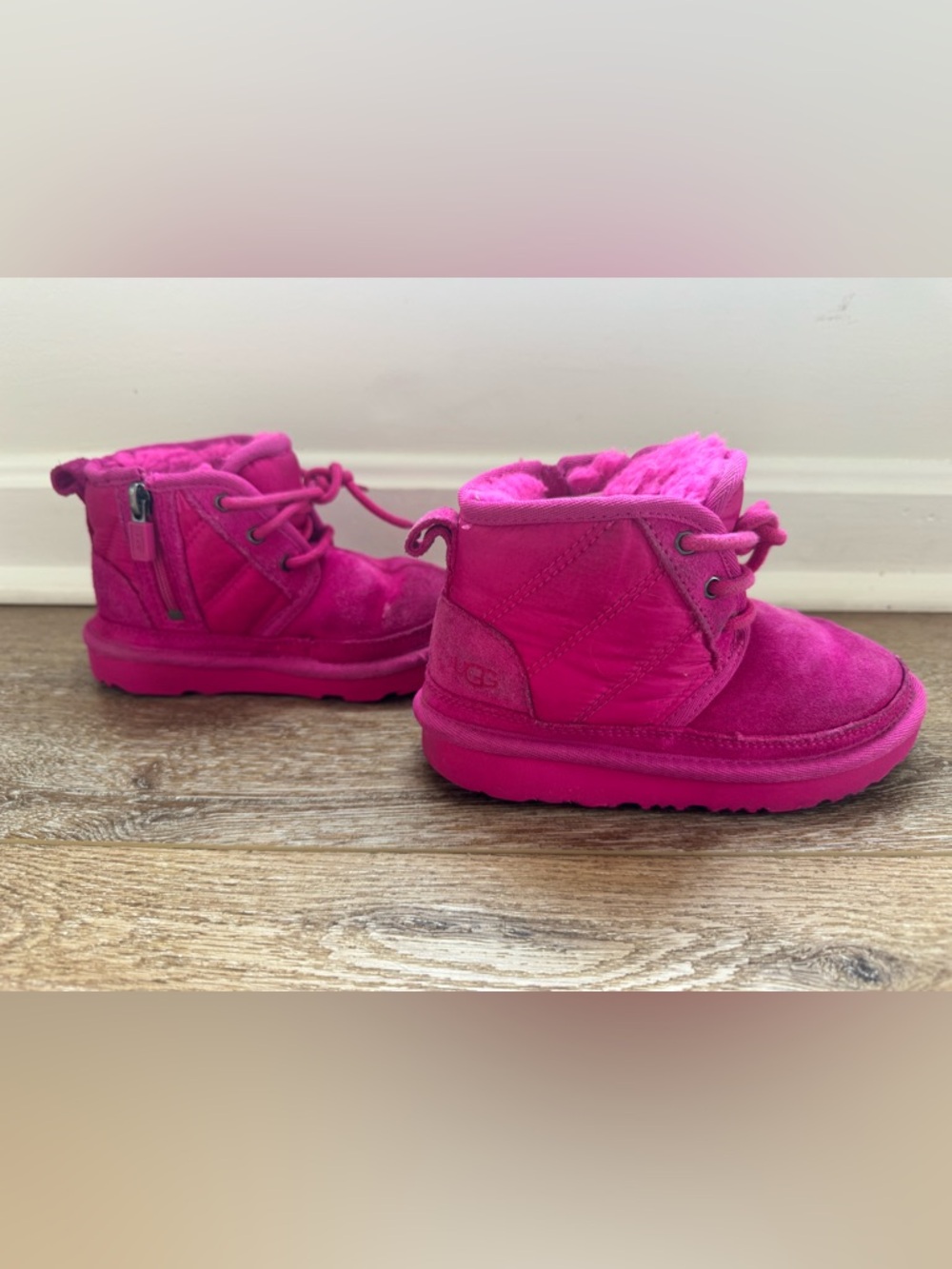 UGG Hot Pink Toddler 10T Chukka Neumel II Boots